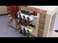 Woodworking Power tools Station on Tools wall