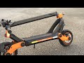 30 MPH Kugoo Kirin G3 full suspension electric scooter review!