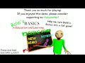 Baldi's Basics Camping Field Trip DEMO 1.0 - Full Walkthrough Gameplay & Ending (No Commentary)