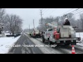 Comcast Xfinity's repair trucks may have caused multiple slide offs and collision.