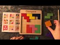 ASMR - Wooden Puzzle (2) - Clicky Whispers