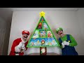 Super Mario Christmas Level In Real Life