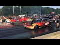 NITRO IN THE AIR Top Fuel Nitro Funny Car Nostalgia Top Fuel Martin Michigan August 2021