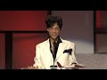 Prince Acceptance Speech at the 2004 Rock & Roll Hall of Fame Induction Ceremony