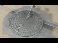 Sundial restoration w/ electrolysis