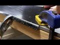 Utility Knife vs Aluminum Threshold