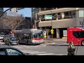RideOn and Metrobus action at Friendship Heights