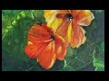 Nasturtiums by Jacqueline Sewell (with Ginne Marker)