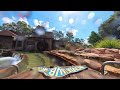 Wild West Falls Adventure - Warner Brothers Movie World - Onride - 4K - Wide Angle