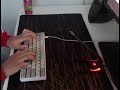 Custom keyboard  typing kailh speed pink lubed with 106 (asmr)