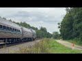 Amtrak 79 at jones crossing in Woodford Va 8/11/22