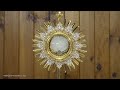 5 minutos con Jesús Sacramentado. Adoración al Santísimo Sacramento del Altar.