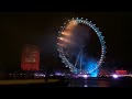 London 2014 New Year Eve Fireworks