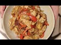 Easy chicken stir-fry with cooking bananas you have to try ❤️