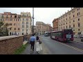Rome Italy,  Rome walking tour at 6 am, 60/fps, Rome in June 2024, Roma Italia