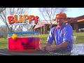 Play Games With Blippi! | Sink or Float? Playground | Educational Videos For Kids