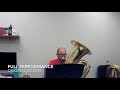 How To Tuba: Bordogni 19 - the Hard Way Down