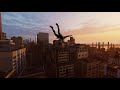 Spider Man Web-Swinging through New York City