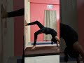 Beginner Gymnastics: Backbend Kickover | #shortsvideo