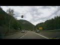 Driving in black forest