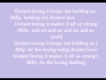 Billy Lawrence Distant Love