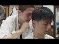 【ASMR】Massage by a popular barber in Tokyo │Yamaguchi barber