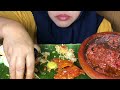 MUKBANG IKAN ASIN BALADO URAB SAYUR JENGKOL MUDA TERONG SAMBEL TERASI SALADA KERUPUK