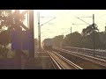 WAP-7 & WAP-4 negotiate blind curve at maximum speed