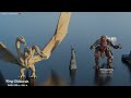 MonsterVerse Size Comparison | 3d Animation comparison (60 fps)