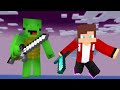 Save the world from villains - Minecraft Animation【Maizen Mikey and JJ】