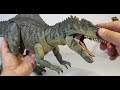 Jurassic World Therizinosaurus and Giganotosaurus Hammond Collection, 4K Full Review!