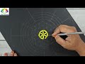 Dot Mandala Challenge - Day 20 | Dot Painting | Dot mandala | 2024 | ATM Creations