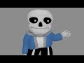 (Blender) Sans model test