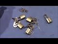 (picking 764) Abus 65/15 v.s. Büroklammer + givaway (Video in deutsch)