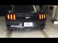 2015 Ford Mustang GT with Ford Racing Cat-Back Sport Exhaust