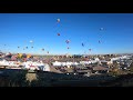 Albuquerque Balloon Fiesta 2021 - Day 1 timelapse