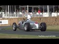 1936 Auto Union 'Audi' Type C V16 Engine - Brutal SOUNDS @ Goodwood Festival of Speed!