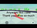 |Roblox|Thank you all for 25 subscribers!