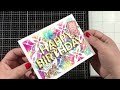 Shimmery Birthday Card ++ YOUTUBE HOP & GIVEAWAY!