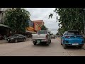 ទិដ្ឋភាពដងផ្លូវ // Driving Tour Battambang Province - Road Trip Battambang City #00121