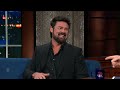 Karl Urban And Stephen Colbert Shoot Laser Powers At Each Other