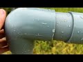 I turn PVC pipe into a water pump no need electric power