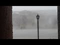 Massive Rain and Hailstorm in Kingman, Arizona - Whiteout Conditions at the end!