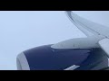 Delta 737-900ER Rainy Day Takeoff from New York-JFK - Brand New Plane
