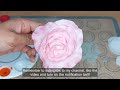 ROSE IN WAFER PAPER