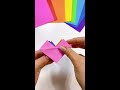 なにこれ…！まるで花火なおりがみ How to makes origami fireworks. #shorts