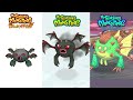 My Singing Monsters Vs The Lost Landscapes Vs Monster Explorers Vs Fanmade | Redesign Comparisons