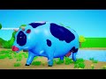 Funny Animals Tug of War Challenge! Elephant Gorilla Tiger Cow Giraffe | Animal Games 2024