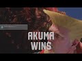 Street Fighter 6 Akuma Rushdown KO