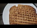 How To Make Healthy Sandwich In Panini Maker#brown bread #weight loss #no oil food